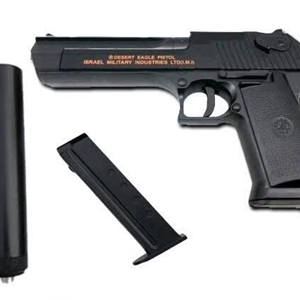 تفنگ اسباب بازی کلت فلزی ساچمه ای ایرسافت گان پلاس مدل AIRSOFT GUN C.20_اسباب بازی